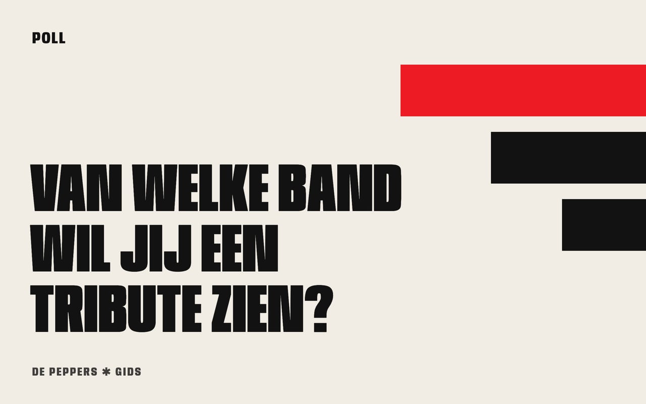 Affiche met stemvakjes in rood en zwart