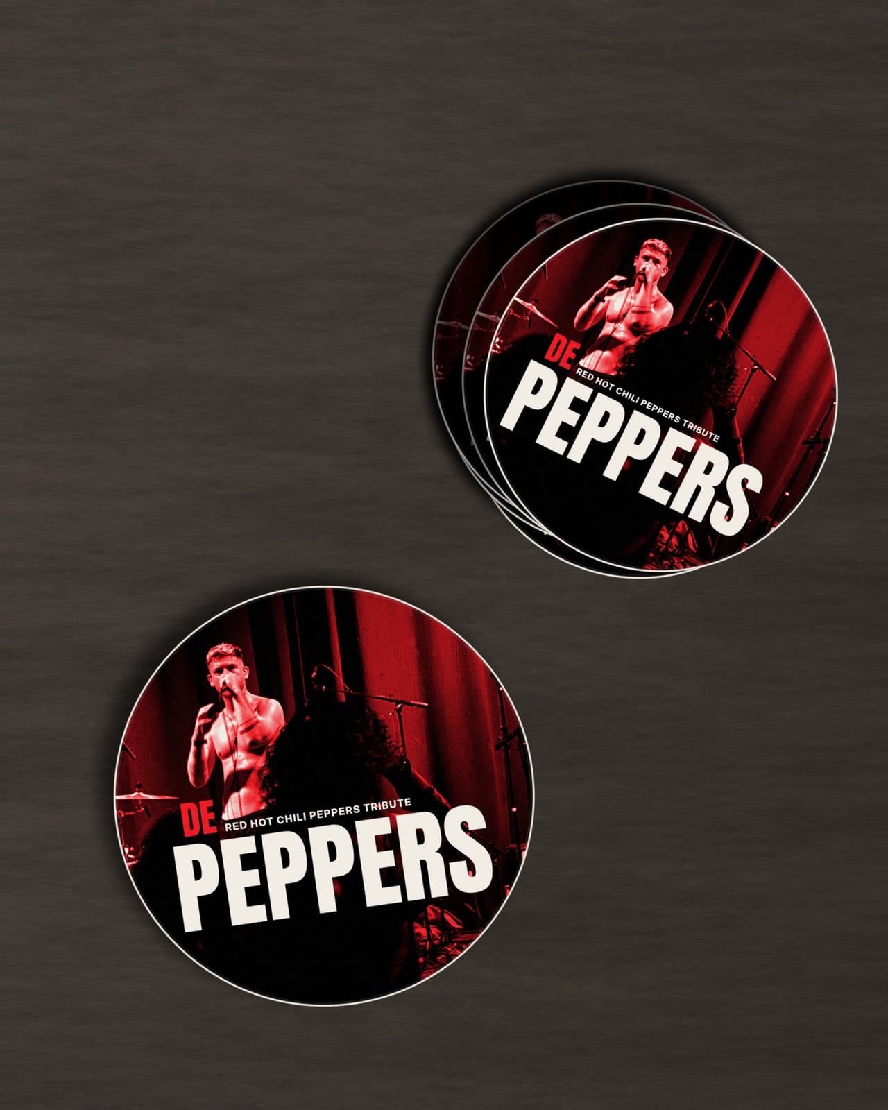 Onderzetters ‘Vooraan’ · set van 6