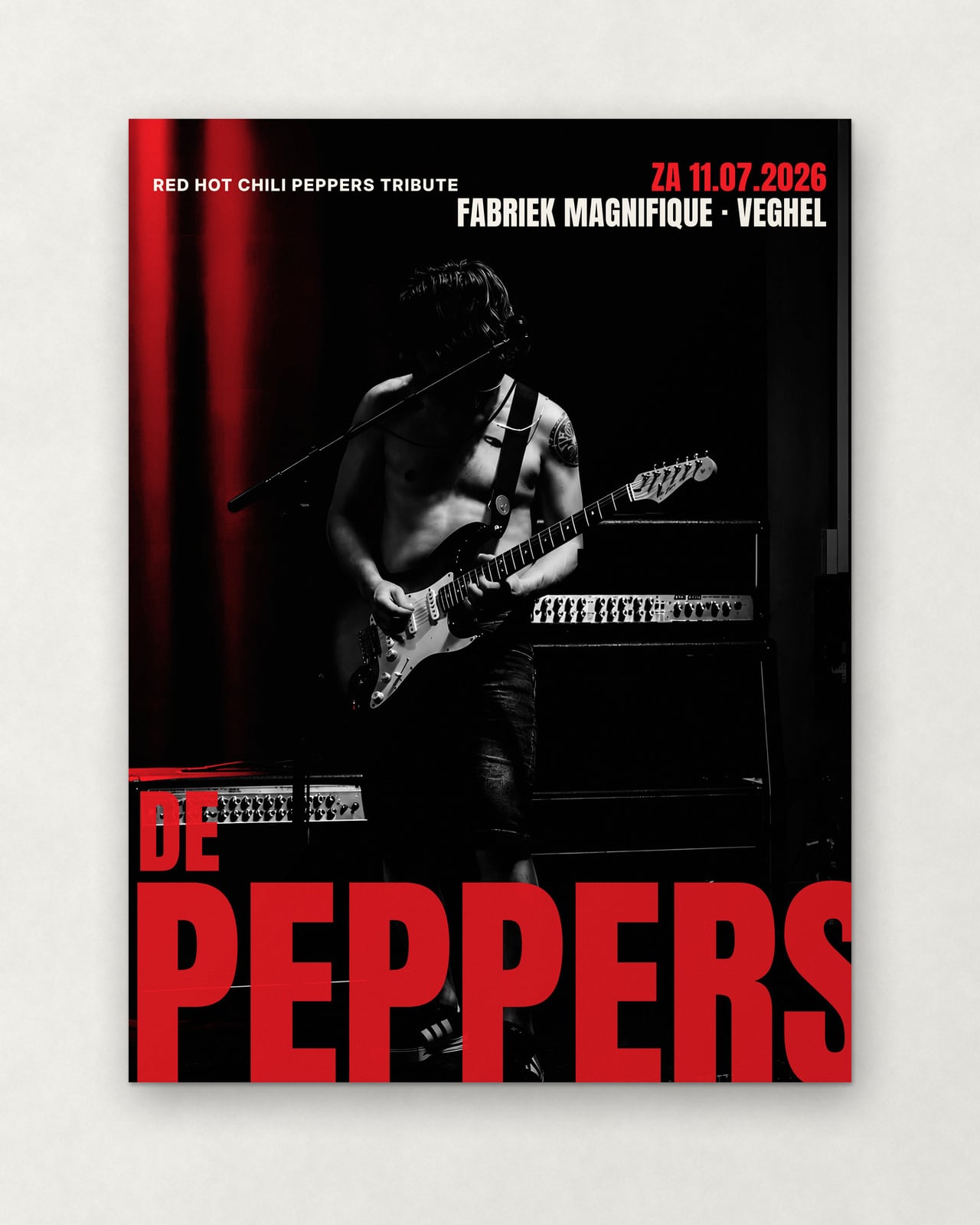 Poster ‘De gitarist’ · 30 × 40 cm · beeld 2
